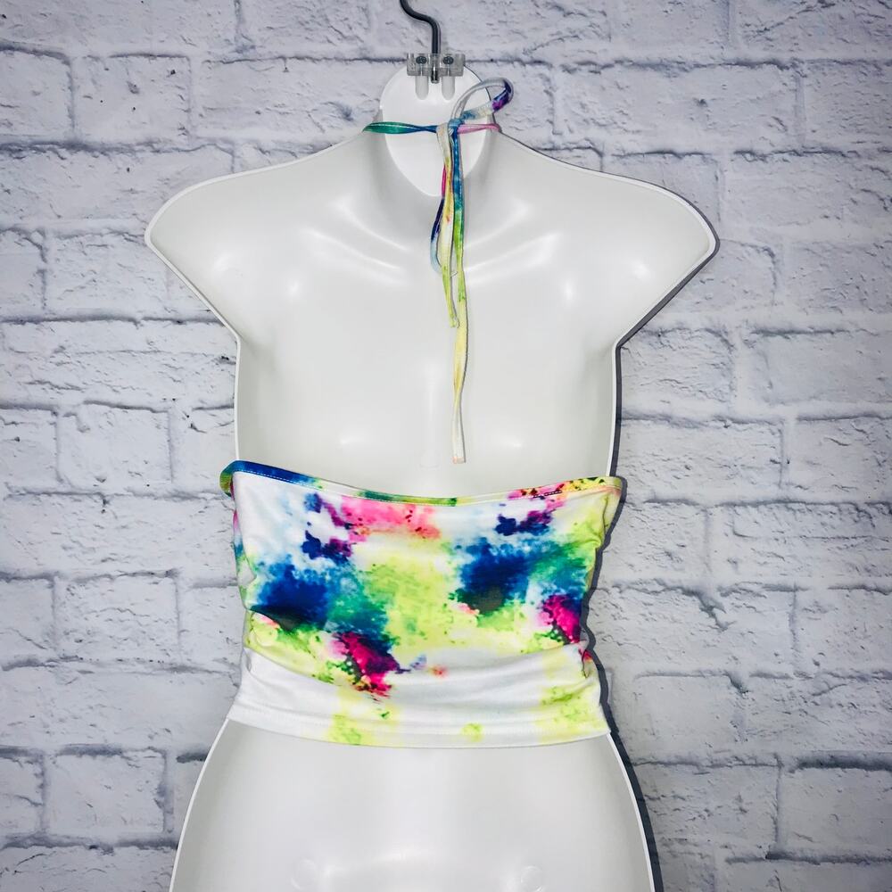 Colorful Halter Top - Picture 2 of 5